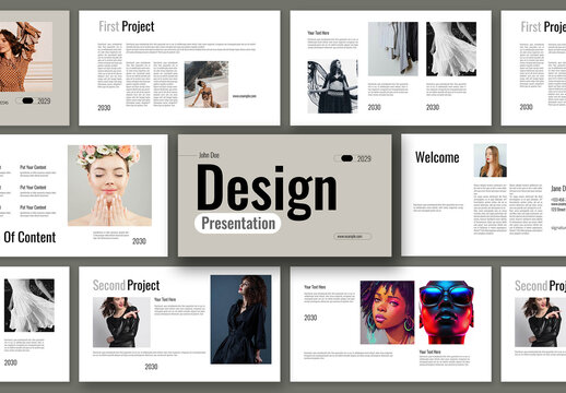 Design Presentation Layout