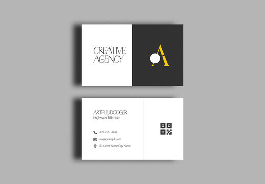 Minimal Corporate Business Card Template