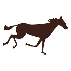 Fototapeta premium Horse galloping motion sequence 1