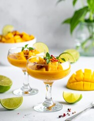 Fototapeta premium Mexiko – Ceviche de Mango