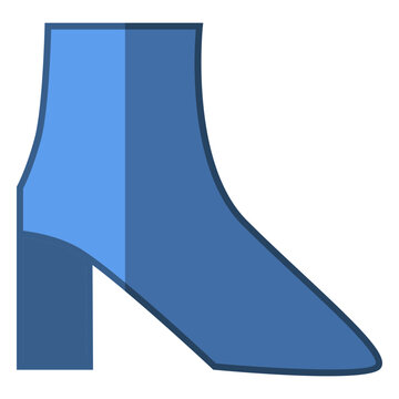 Blue boots clothing