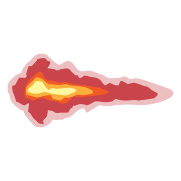 Muzzle flash illustration