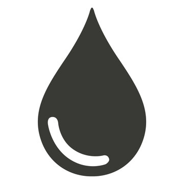 Waterdrop rounded glimpse down graphic