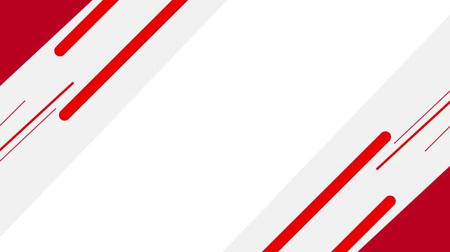 Clean red diagonal graphic background sharp stripes, open copy space, and modern sports style. news videos, sale promos, corporate banners, broadcast intros, event titles, dynamic motion templates.
