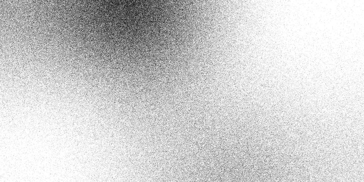 Abstract textured gradients of various shades create a unique visual aesthetic. Design concept noise Vector illustration. Grain noise of black irregular dots and grainy halftone fade effect with sand