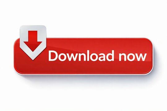 Red download button with white arrow and text download now
