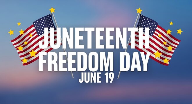Juneteenth freedom day celebrating emancipation and african american history on june 19th