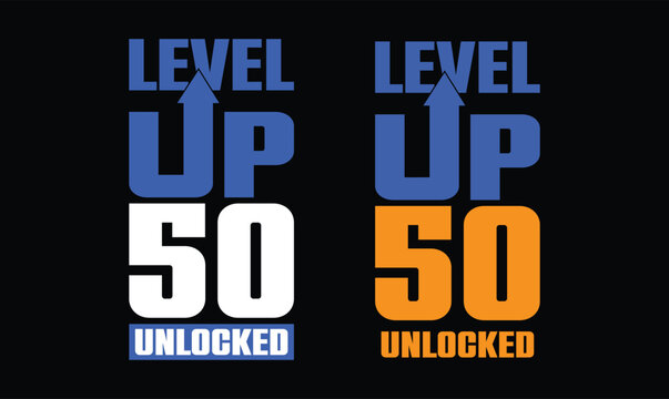 50 years birthday t shirt design