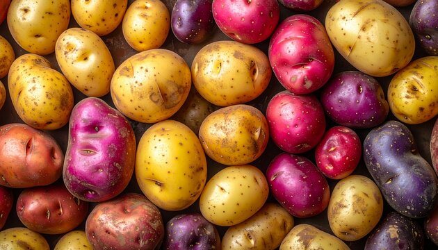 Bunte Kartoffelvielfalt aus Peru