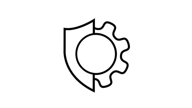 configuration. settings. configuration icons. repair. black and white icons. on a white background. vector. settings. fix the problem. find a solution. repair wizard.