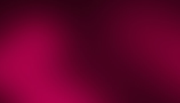 Dark plum noir color gradient background. Abstract cherry gradation wallpaper. Blurred smooth red purple backdrop. Luxury elegant burgundy texture for banner, flyer, presentation