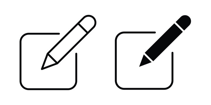 Post icon vector illustration. Editable black icons. EPS 10