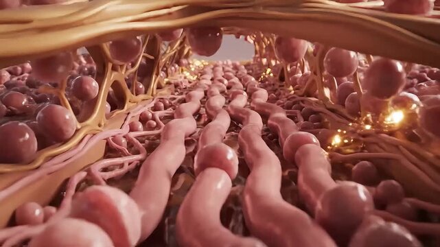 Cultivated meat cellular agriculture with muscle cells on bioscaffold