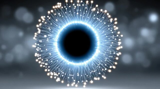 Digital Energy Sphere: An abstract and captivating image of a glowing digital energy sphere, radiating with light and intricate patterns, suggesting the power and beauty of interconnected technology.