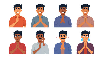 Diverse Expressions: A collage of individuals, each displaying a unique range of human expressions, captures a spectrum of emotions with striking clarity. © mstmahmuda