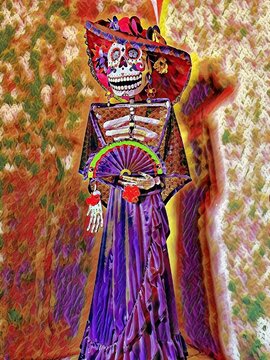 woman in traditional costume