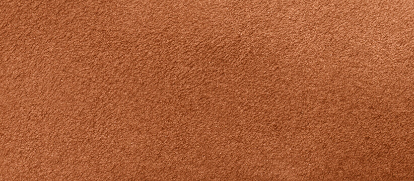 Seamless brown suede leather texture background