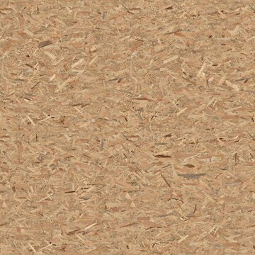High resolution raw pressed wood chipboard surface.