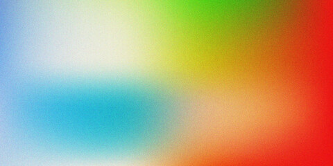 Abstract Colorful Mesh Gradient Background with Grainy Texture and Soft Blurry Transitions © FAISAL CREATES