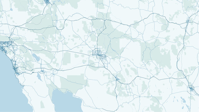 Modern minimalist vector map of Phoenix, Arizona, USA. High-quality scalable illustration of Phoenix city grid, Scottsdale, and Salt River valley for posters and urban design.