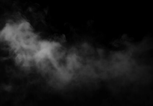 dramatic black smoke swirl abstract background for dark atmospheric design and mystery concept