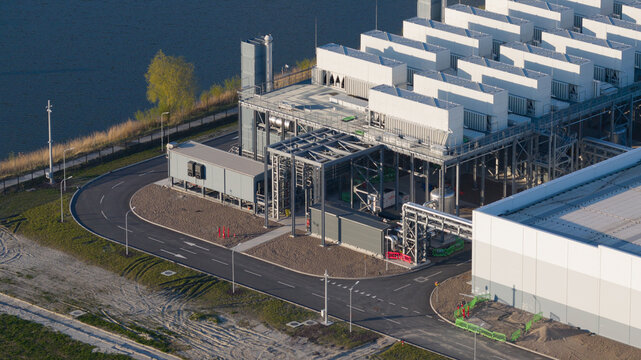 Aerial View of Eemshaven Hyperscale Data Center