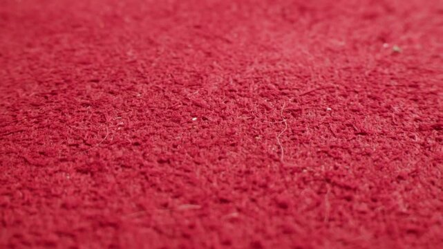 Genuine red leather texture, natural animal skin, luxury vintage cowhide background. Eco friendly leatherette, faux leather. Wallpapere, backdrop, copy space