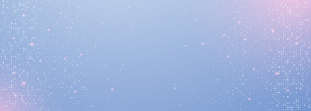 Futuristic AI chip on a white and blue abstract background with tech circuits, glowing lines, and data patterns. Vector design emphasizing digital innovation.