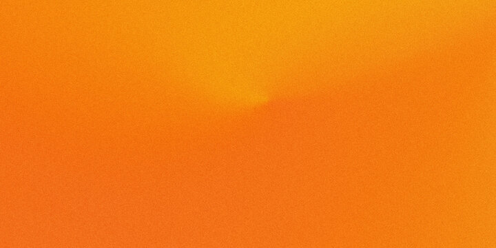 Vibrant gradient of warm orange hues transitioning to soft yellow illustration