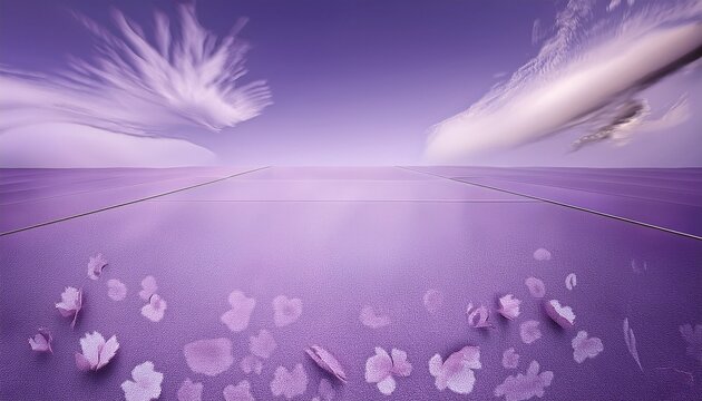 create a pastel purple colored wallpaper background for the month of april