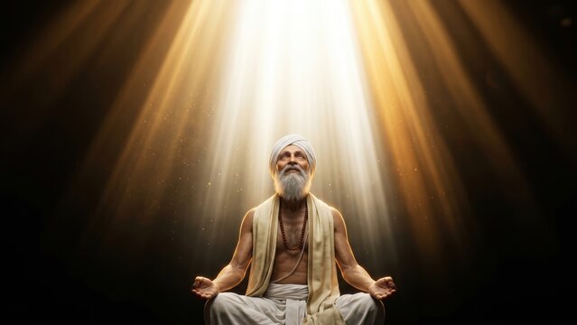 Sant Kabir Contemplation &mdash; Divine Light Spiritual Connection