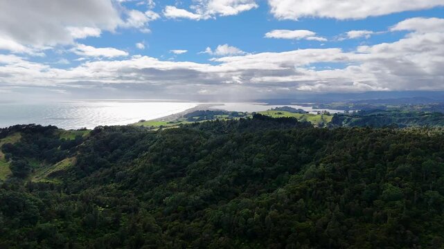 Ohope Beach and Bay, Drone Footage