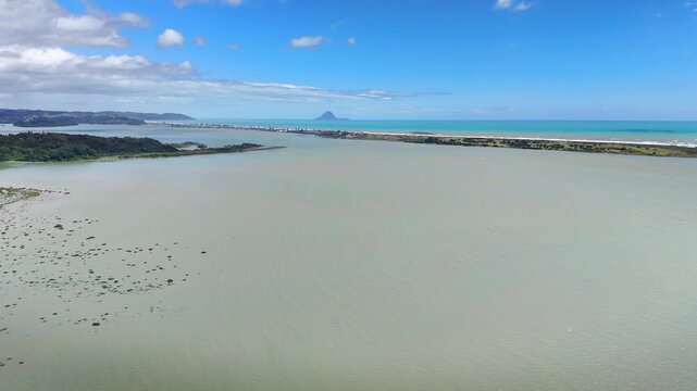 Ohope Beach and Bay, Drone Footage
