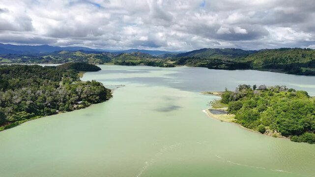 Ohope Beach and Bay, Drone Footage