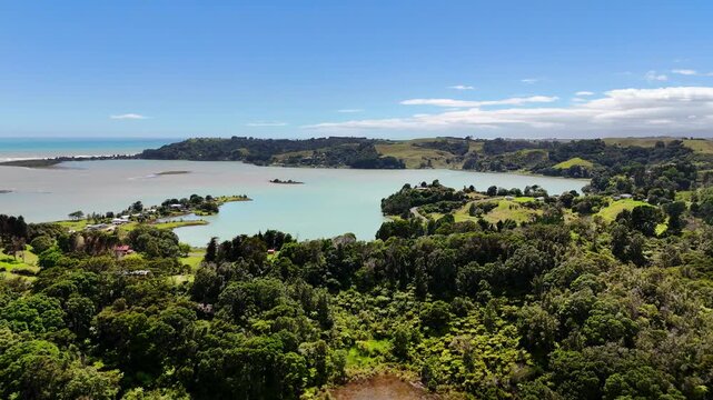 Ohope Beach and Bay, Drone Footage