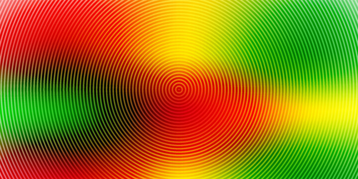 bright circle rainbow color gradient background
