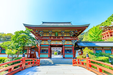 Obraz premium 夏の祐徳稲荷神社 佐賀県鹿島市
