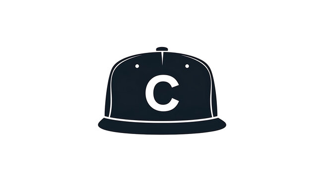 Black of a stylized letter c inside a rounded square frame