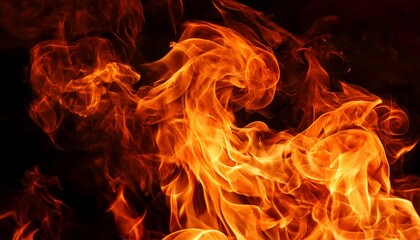 Fototapeta premium blaze fire flame for banner background