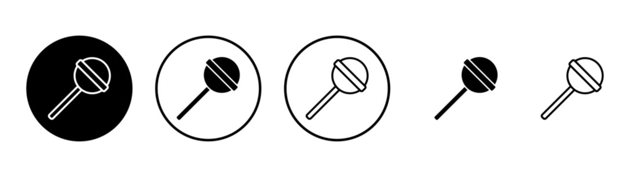 Candy icon vector. candy sign and symbol.