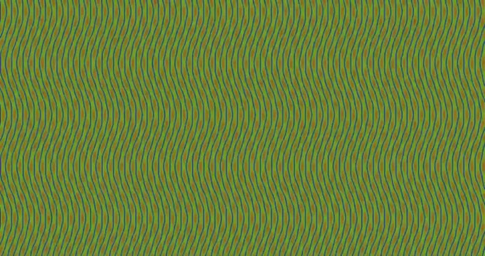 Abstract background animation with shifting colored wavy patterns and ripples.