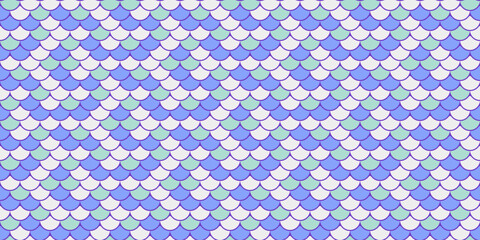 Seamless pastel fish scale pattern.  Perfect for textile design, website backgrounds, or playful branding.  This charming, repeating design evokes a sense of whimsy and tranquility. © Olena