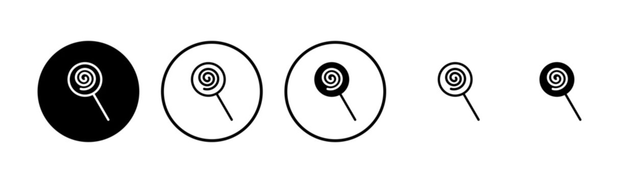 Candy icon logo design. candy sign and symbol.