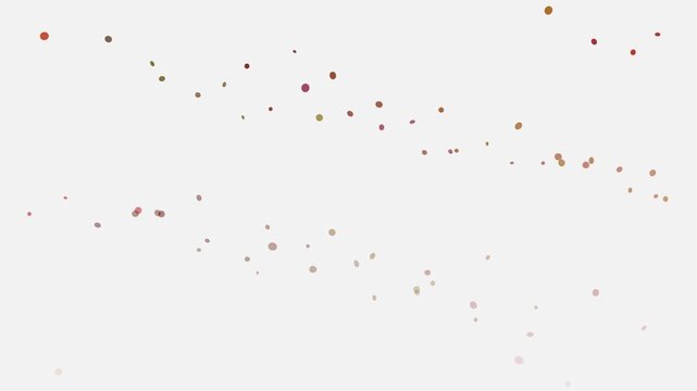 Abstract background featuring scattered colorful confetti dots on a clean white surface for festive celebration design templates and creative digital graphic projects (607)