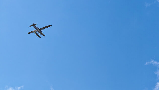Sitka, Alaska - USA - August 3, 2024 - Floatplane