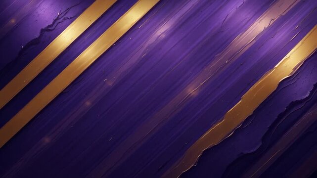 Abstract Purple and Gold Texture with Diagonal Lines and Subtle Movement