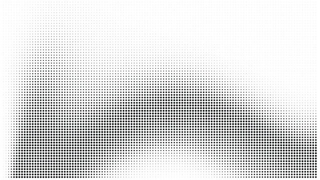 Halftone pattern with black dots on white background dot pattern screen printing halftone background gradient abstract creative