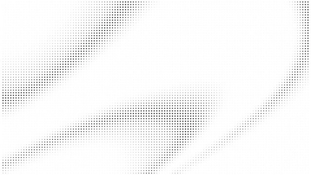 Diagonal halftone pattern with black dots on white background halftone diagonal background abstract monochrome lithography