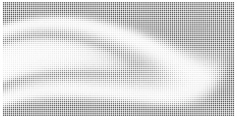 Halftone text effect with 'hello' in black dots on white background halftone illustration greeting typography © MdIsmail
