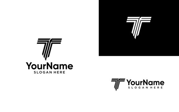 Letter T Logo Design for Tech and Corporate Identity
